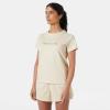Helly-Hansen Core Graphic T-Shirt 2.0 – Women’s Athletic Shirt, Lightweight & Breathable, Casual & Sporty Style(034 Cream)