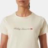 Helly-Hansen Core Graphic T-Shirt 2.0 – Women’s Athletic Shirt, Lightweight & Breathable, Casual & Sporty Style(034 Cream)