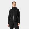 Helly-Hansen Momentum 3L Stretch Jacket – Women’s Waterproof & Breathable Coat, Lightweight Outdoor Shell, Versatile Rainwear(990 Black)