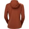 Helly-Hansen Versalite Hooded Jacket for Women – Lightweight, Waterproof Fleece-Outerwear-Jackets, All-Season Versatile Coat(301 Iron Oxide)