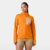 Helly-Hansen Versalite Hooded Jacket for Women – Lightweight, Waterproof Fleece-Outerwear-Jackets, All-Season Versatile Coat(303 Ignite Orange)