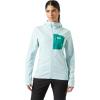 Helly-Hansen Versalite Hooded Jacket for Women – Lightweight, Waterproof Fleece-Outerwear-Jackets, All-Season Versatile Coat(537 Barely Blue)