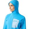 Helly-Hansen Versalite Hooded Jacket for Women – Lightweight, Waterproof Fleece-Outerwear-Jackets, All-Season Versatile Coat(645 Cyan)