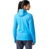 Helly-Hansen Versalite Hooded Jacket for Women – Lightweight, Waterproof Fleece-Outerwear-Jackets, All-Season Versatile Coat(645 Cyan)