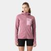 Helly-Hansen Versalite Hooded Jacket for Women – Lightweight, Waterproof Fleece-Outerwear-Jackets, All-Season Versatile Coat(664 Wildberry)