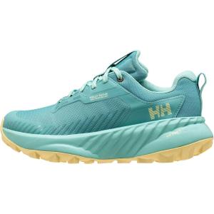 Helly-Hansen Awe Hiker Helly Tech Women’s Hiking Shoes – Waterproof, Lightweight, Trail Grip Outsole for Mixed Terrains(472 Dark Mint/Yellow Pear)