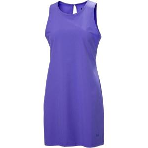 Helly-Hansen Awe Hiking Dress for Women – Breathable Base Layer Set Ideal for Outdoor Adventures and Layering(690 Ultra Violet)