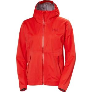 Helly-Hansen Momentum 3L Stretch Jacket – Women’s Waterproof & Breathable Coat, Lightweight Outdoor Shell, Versatile Rainwear(222 Alert Red)