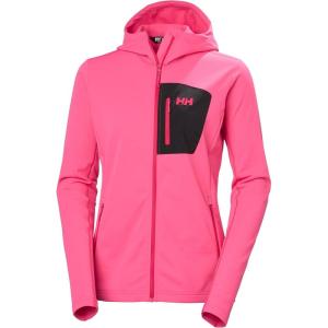 Helly-Hansen Versalite Hooded Jacket for Women – Lightweight, Waterproof Fleece-Outerwear-Jackets, All-Season Versatile Coat(074 Hot Pink)