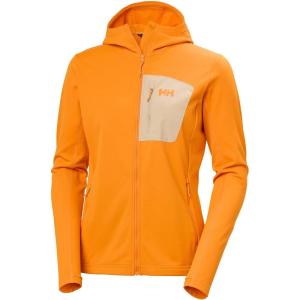 Helly-Hansen Versalite Hooded Jacket for Women – Lightweight, Waterproof Fleece-Outerwear-Jackets, All-Season Versatile Coat(303 Ignite Orange)