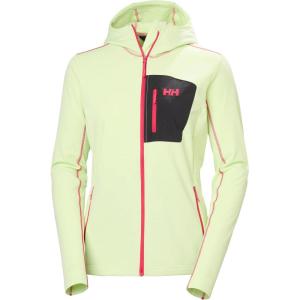 Helly-Hansen Versalite Hooded Jacket for Women – Lightweight, Waterproof Fleece-Outerwear-Jackets, All-Season Versatile Coat(398 Washed Lime)