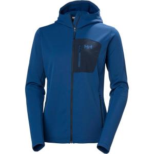 Helly-Hansen Versalite Hooded Jacket for Women – Lightweight, Waterproof Fleece-Outerwear-Jackets, All-Season Versatile Coat(507 Dark Blue)