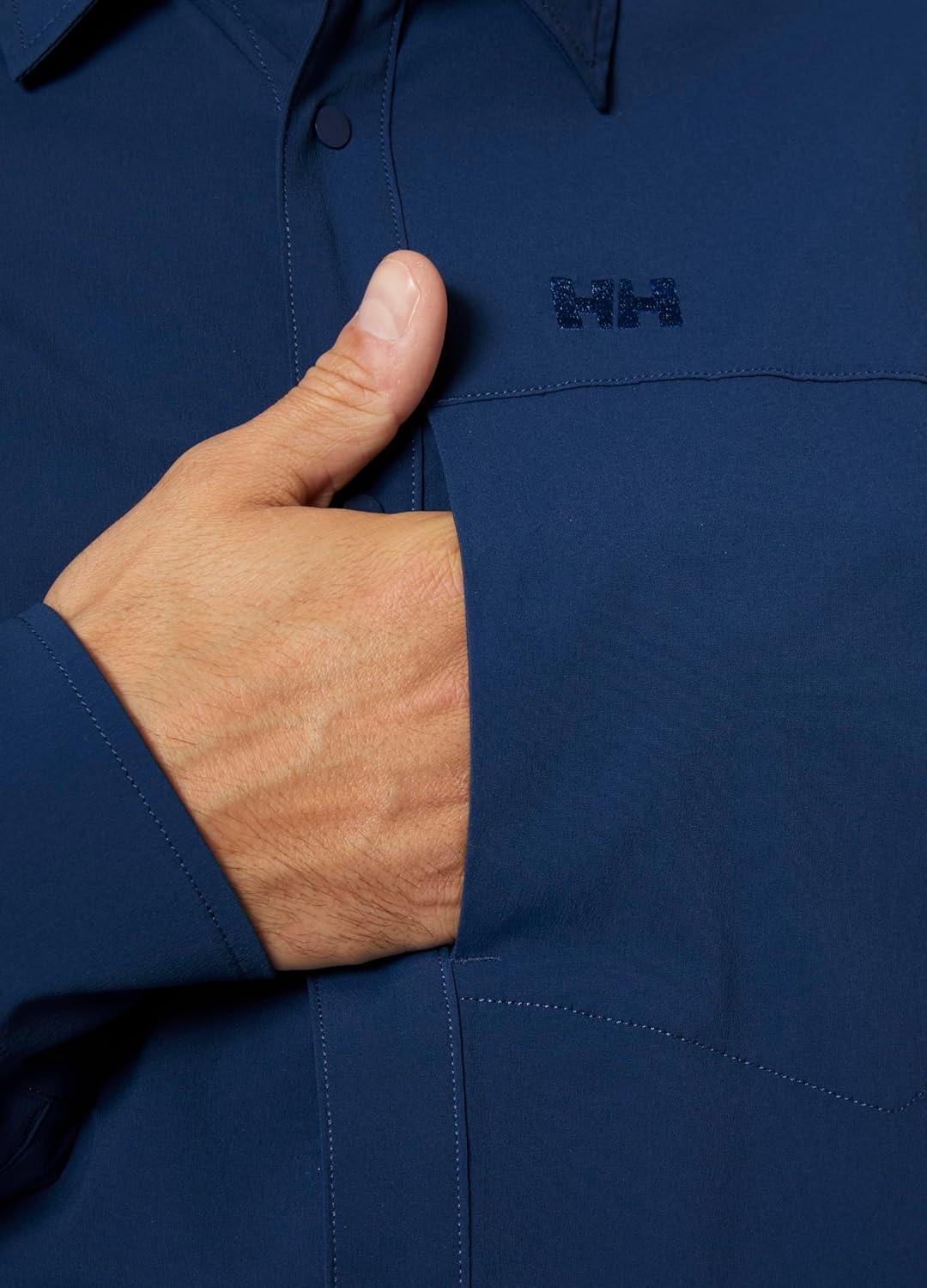 imageHellyHansen Mens Tofino Solen Long Sleeve Shirt584 Ocean