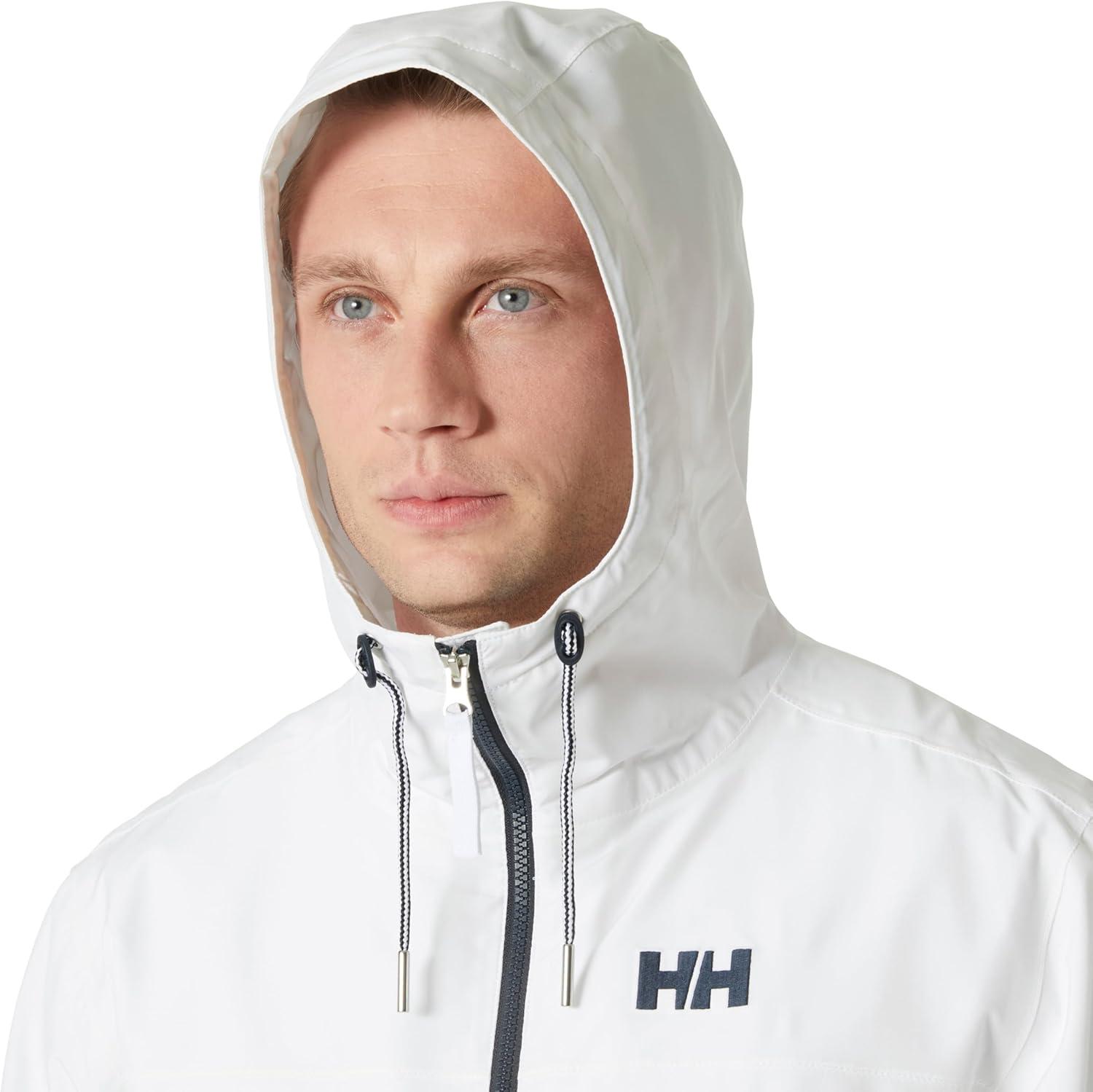 imageHellyHansen mens Koster Rain Jacket001 White