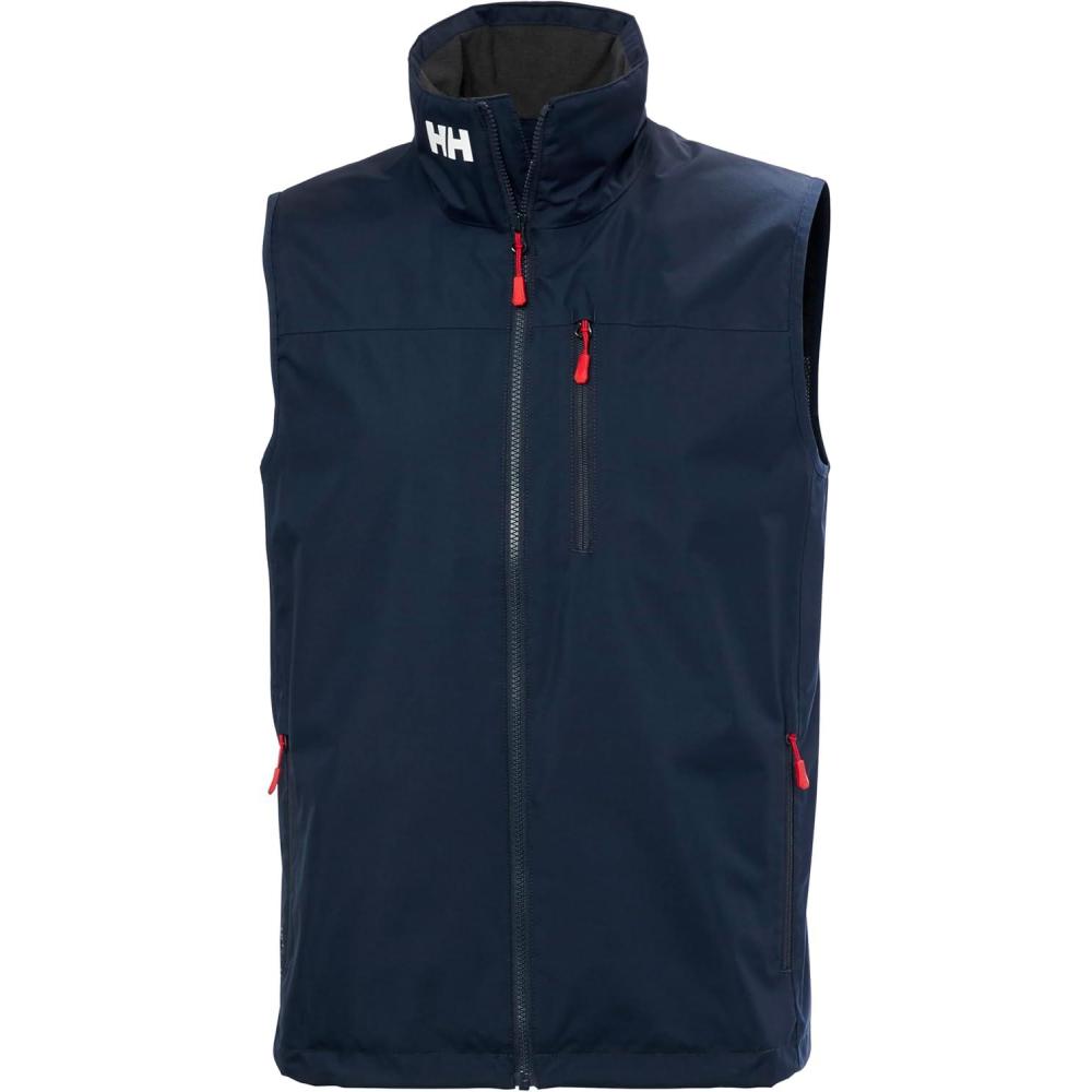 imageHellyHansen Crew Vest 20 for Men  Lightweight Jacket Windbreaker Waterproof Coat for Sailing amp Outdoor Adventures597 Navy