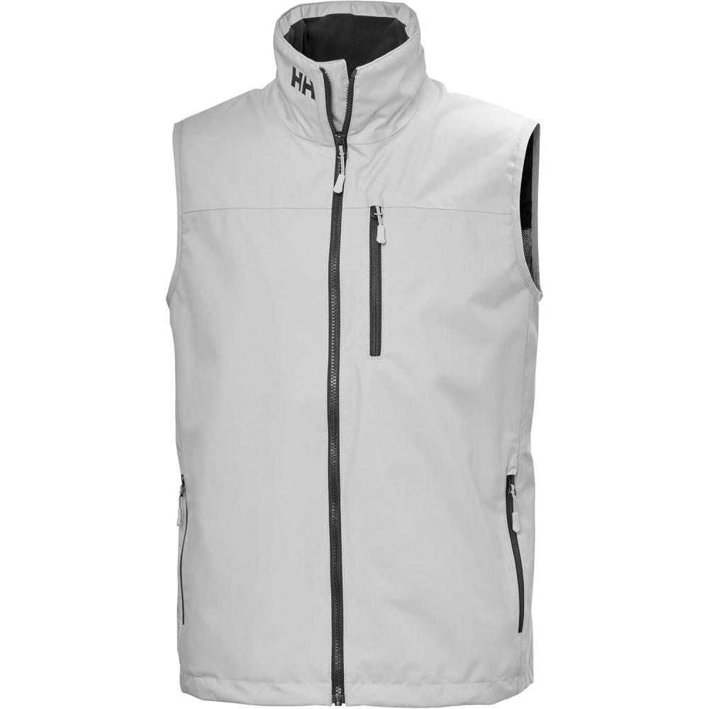 imageHellyHansen Crew Vest 20 for Men  Lightweight Jacket Windbreaker Waterproof Coat for Sailing amp Outdoor Adventures853 Grey Fog