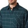 Helly-Hansen Aker Flannel Long Sleeve Shirt for Men – Classic, Soft & Durable Plaid Shirt for Casual & Outdoor Wear(489 Cactus Sierra Plaid)
