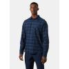 Helly-Hansen Aker Flannel Long Sleeve Shirt for Men – Classic, Soft & Durable Plaid Shirt for Casual & Outdoor Wear(584 Ocean Sierra Plaid)