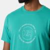 Helly-Hansen Core Graphic T 2.0 – Men’s Performance Shirt for Outdoor Use and Everyday Comfort(472 Dark Mint)
