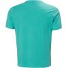 Helly-Hansen Core Graphic T 2.0 – Men’s Performance Shirt for Outdoor Use and Everyday Comfort(472 Dark Mint)