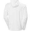 Helly-Hansen Lifa Active Solen Hoodie – Men’s Lightweight UPF 50+ Sun Protection for Hiking, Trail Running, Sailing(001 White)