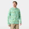 Helly-Hansen Lifa Active Solen Hoodie – Men’s Lightweight UPF 50+ Sun Protection for Hiking, Trail Running, Sailing(416 Lagoon Chirnside Aop)