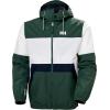 Helly-Hansen mens Koster Rain Jacket(390 Jungle Green)
