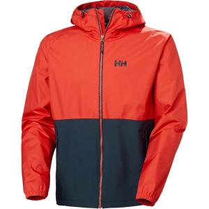 Helly Hansen Men’s Hh Hilo Rain Jacket(222 Alert Red)
