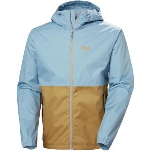 Helly Hansen Men’s Hh Hilo Rain Jacket(561 Windy Blue)