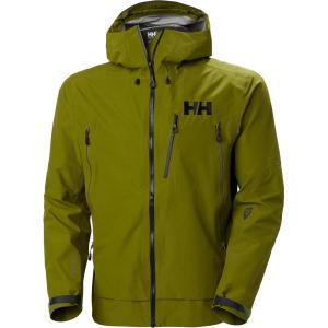 Helly Hansen Odin 9 Worlds 3.0 Shell Jacket – Men’s Waterproof, Windproof, Breathable, Helmet Compatible, Recycled Material(461 Olive Green)