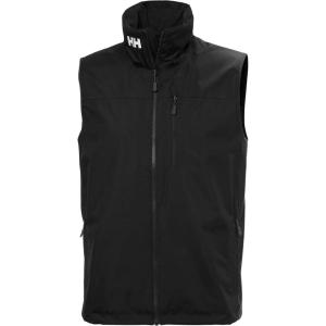 Helly-Hansen Crew Vest 2.0 for Men – Lightweight Jacket, Windbreaker, Waterproof Coat for Sailing & Outdoor Adventures(990 Black)