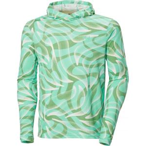 Helly-Hansen Lifa Active Solen Hoodie – Men’s Lightweight UPF 50+ Sun Protection for Hiking, Trail Running, Sailing(416 Lagoon Chirnside Aop)