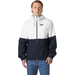 Helly-Hansen mens Koster Rain Jacket(001 White)