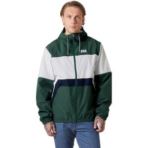 Helly-Hansen mens Koster Rain Jacket(390 Jungle Green)