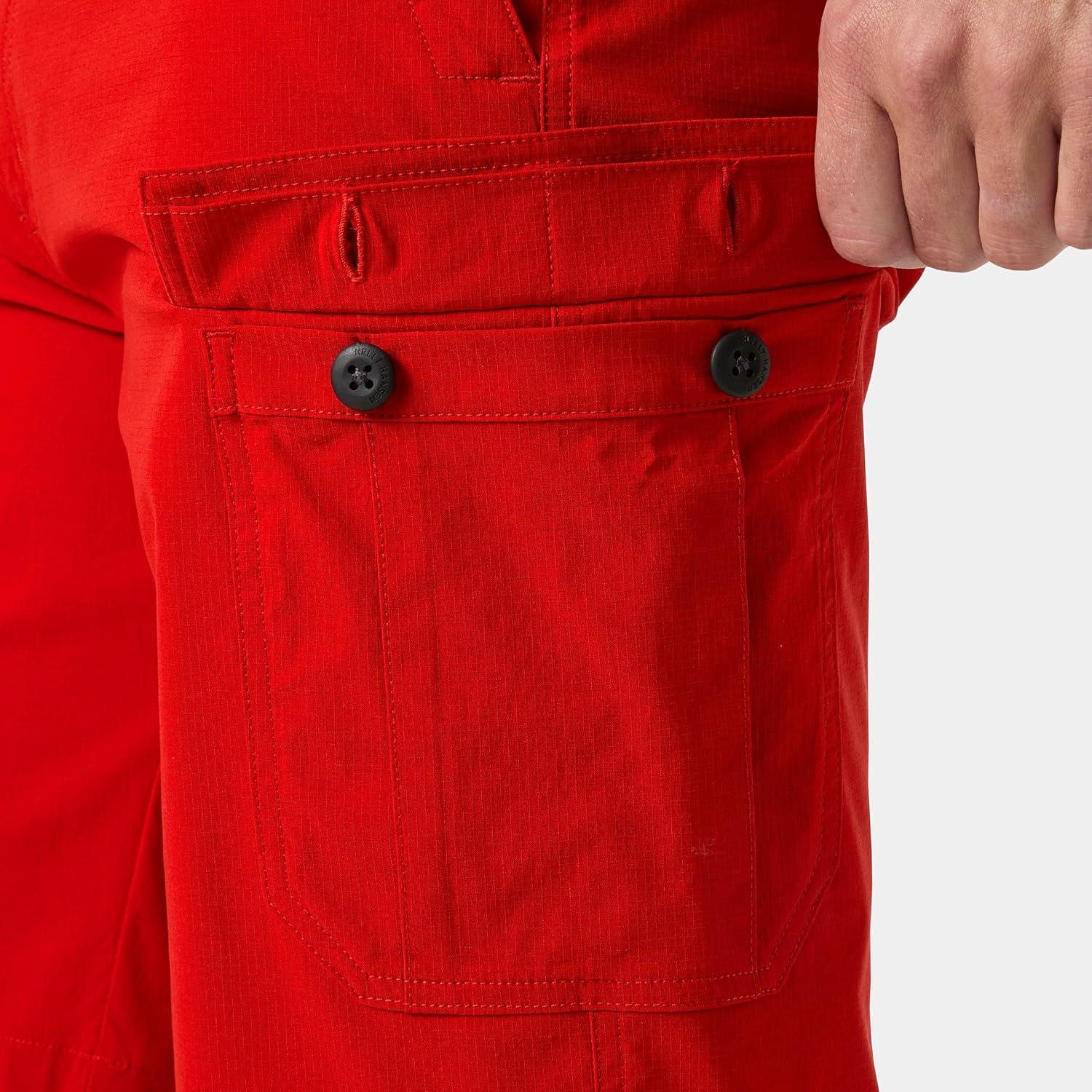 imageHelly Hansen Mens Hh Qd Cargo Shorts 11162 Red