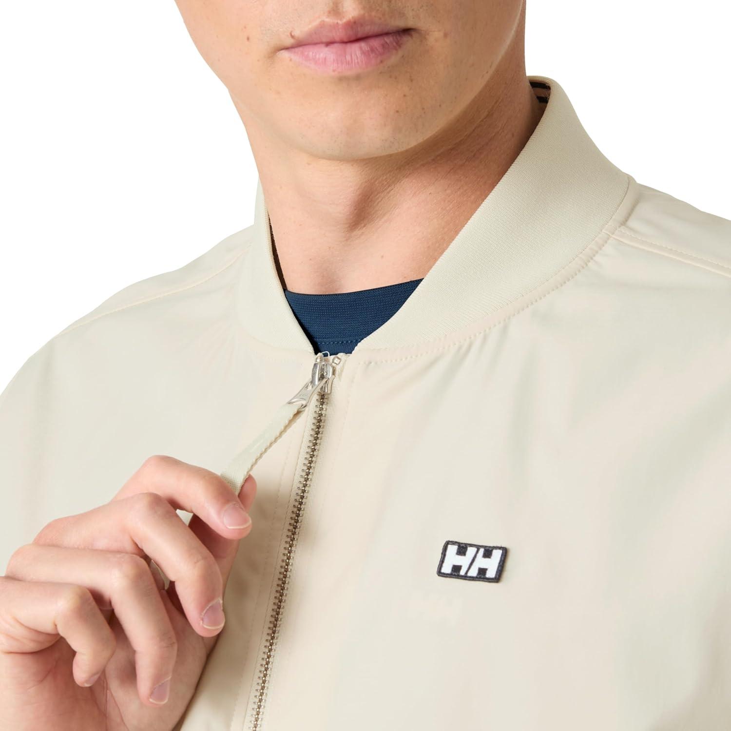 imageHelly Hansen Mens Marine Bomber Jacket034 Cream