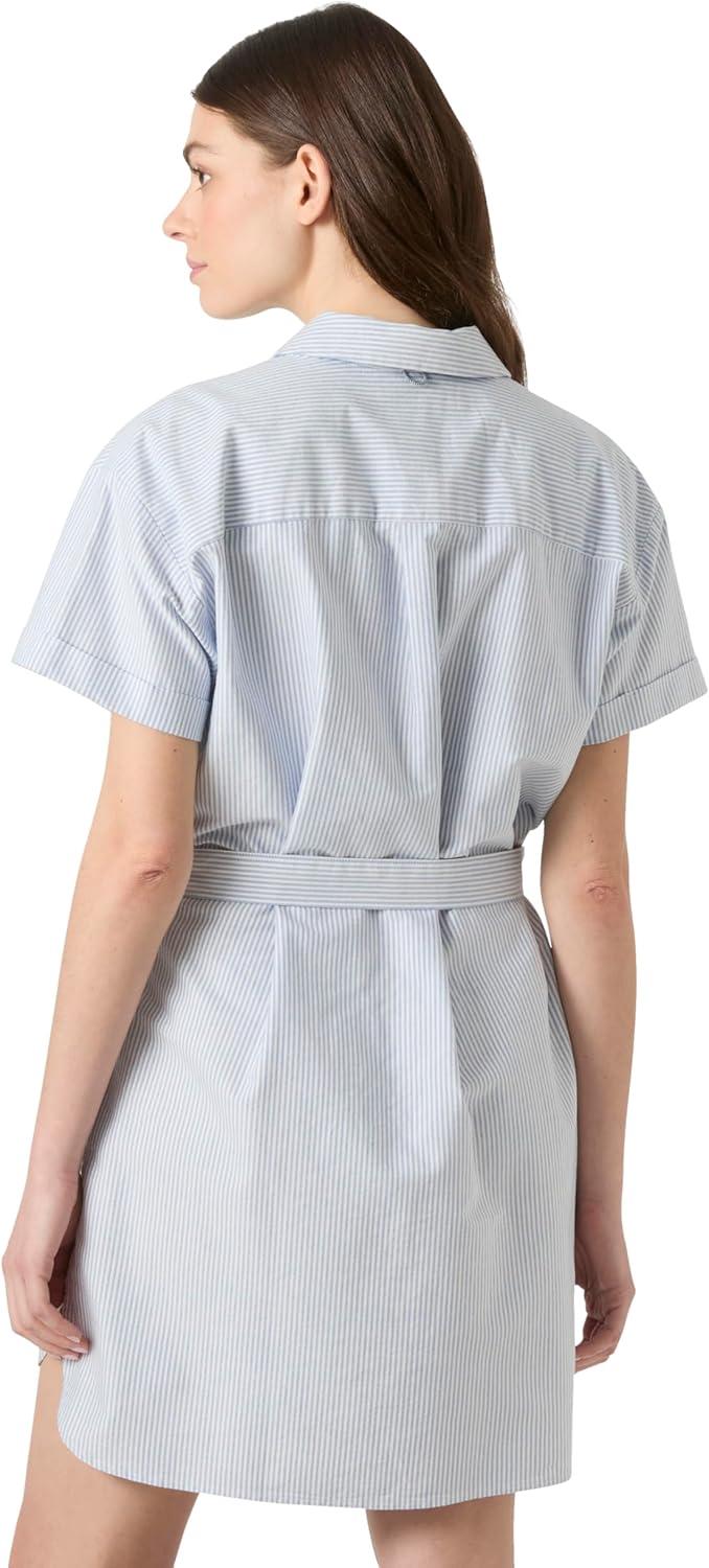 imageHelly Hansen Womens Sorrento Shirt Dress627 Bright Blue White Stripe