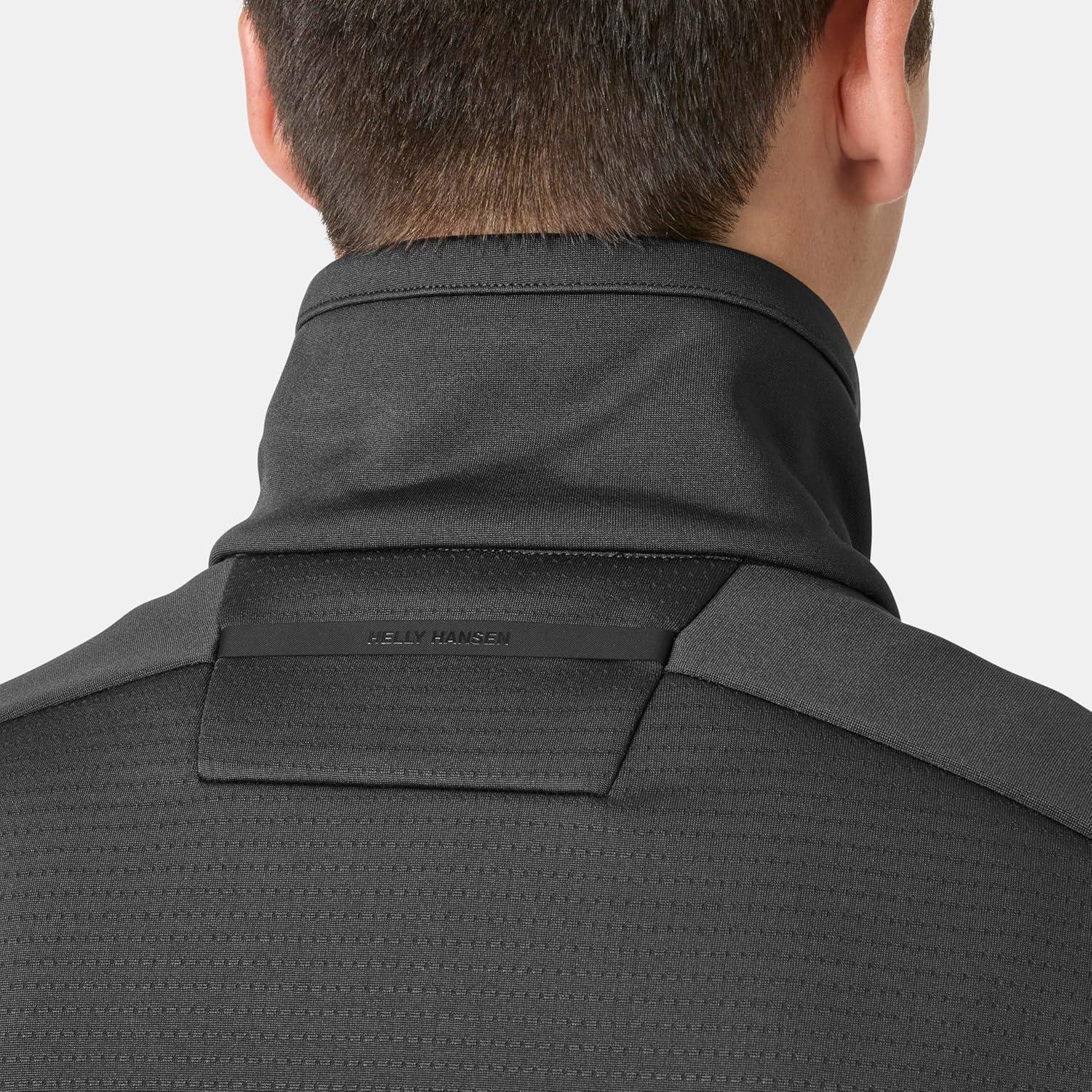 imageHelly Hansen mens Hp Fleece Jacket980 Ebony