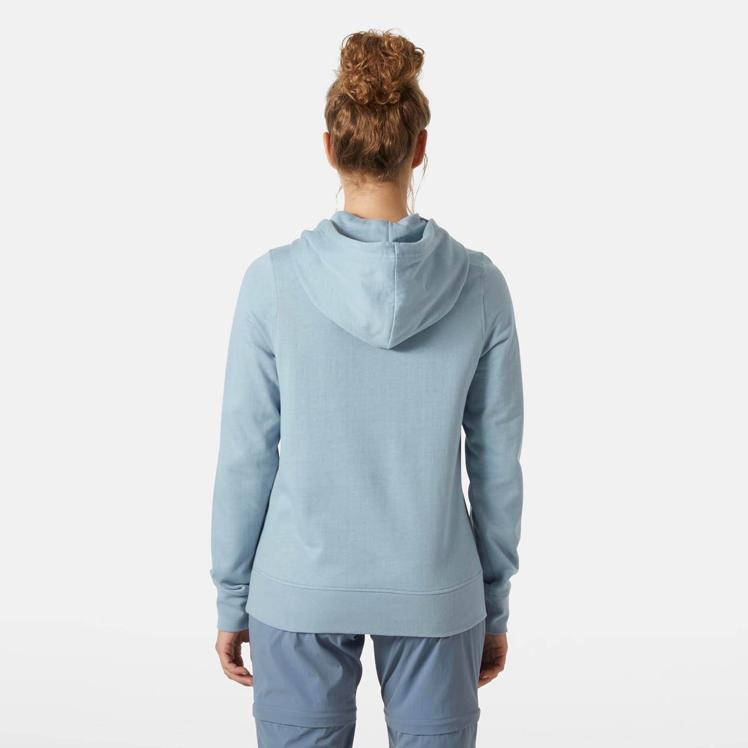 imageHelly Hansen womens Standard Nord Graphic Pull Over Hoodie Jacket561 Windy Blue