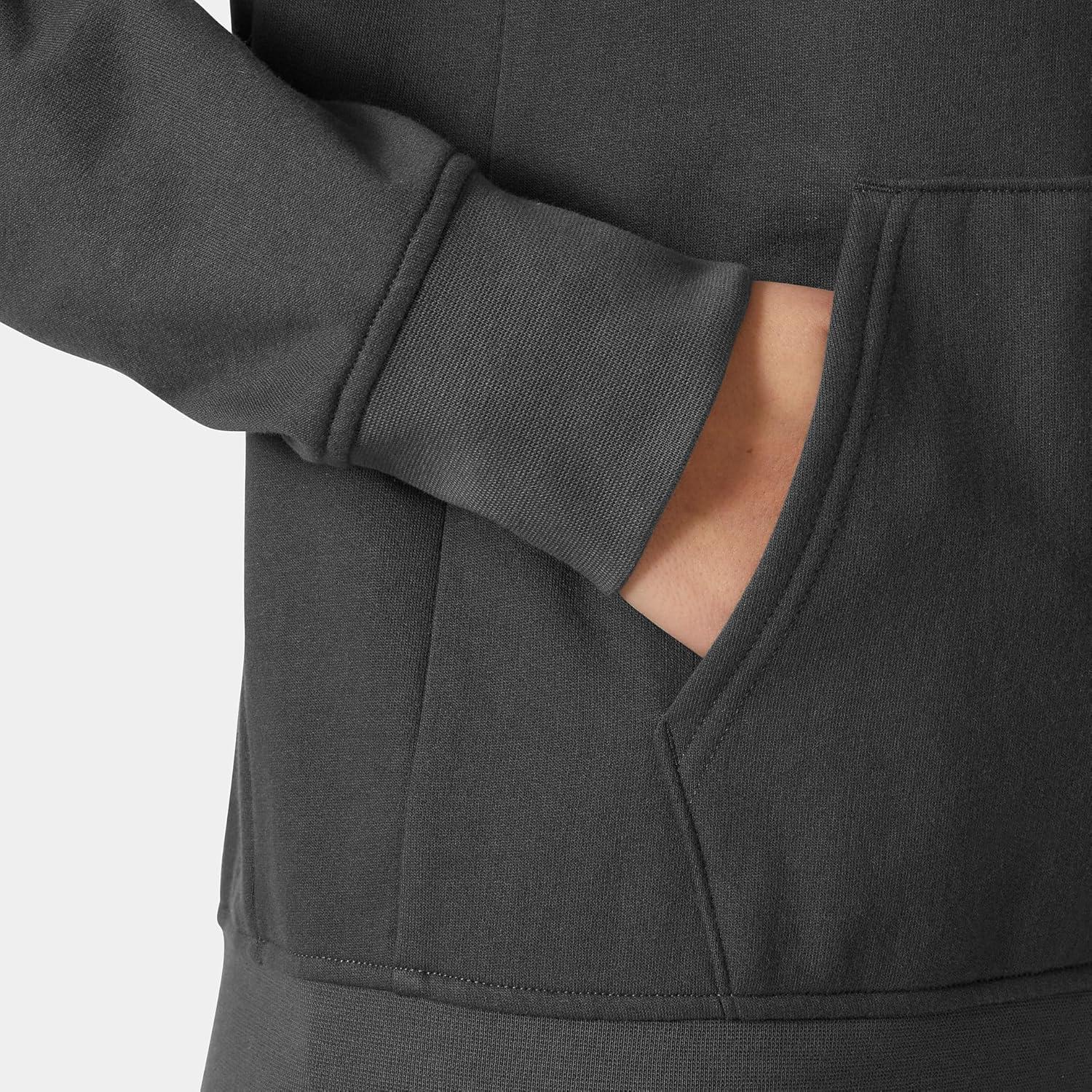 imageHelly Hansen womens Standard Nord Graphic Pull Over Hoodie Jacket980 Ebony