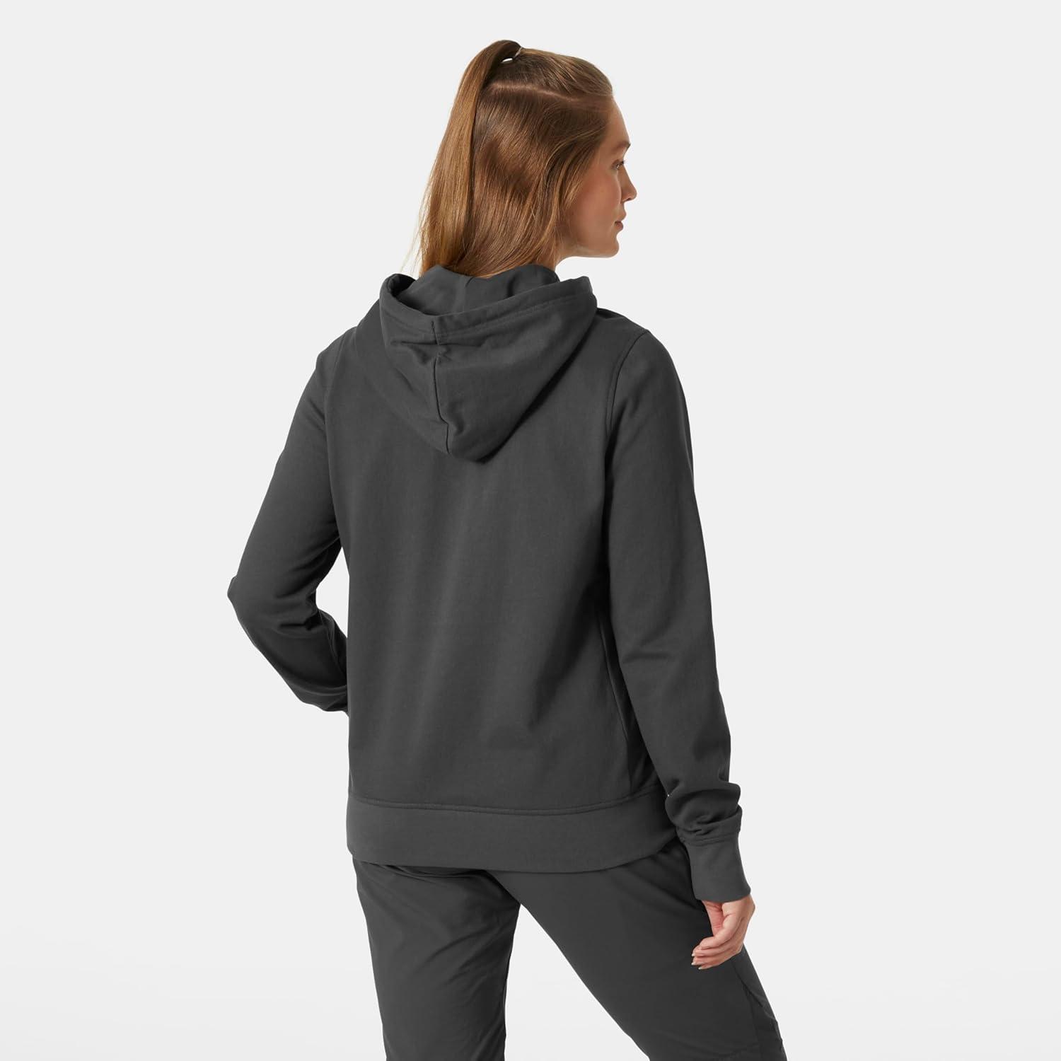 imageHelly Hansen womens Standard Nord Graphic Pull Over Hoodie Jacket980 Ebony