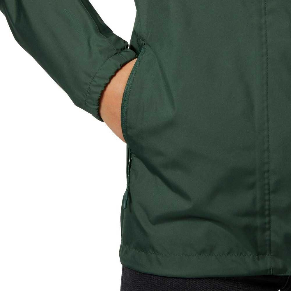 imageHellyHansen W Vancouver Rain Jacket Waterproof Breathable Womens Jacket Lightweight Outdoor Rain JacketGreen
