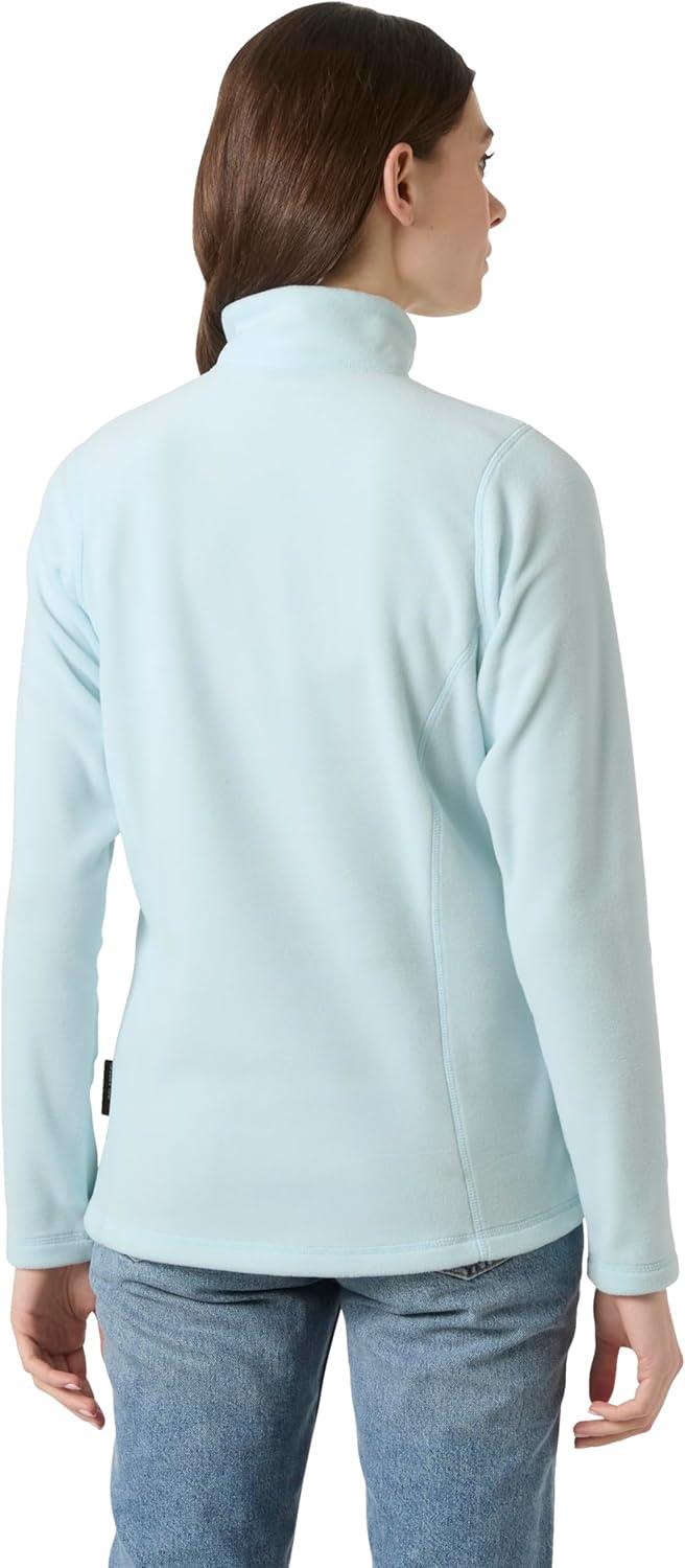imageHellyHansen Womens Versalite 12 Zip Fleece Lightweight Breathable Soft Fabric For Outdoor Activities amp Layering537 Barely Blue