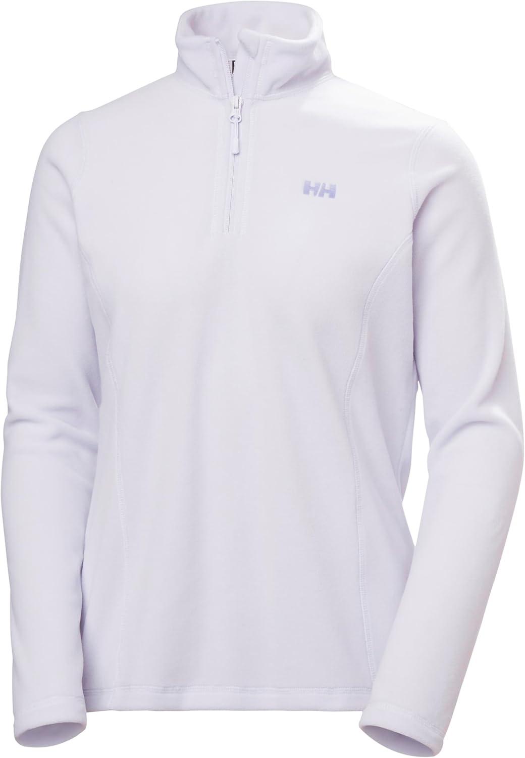 imageHellyHansen Womens Versalite 12 Zip Fleece Lightweight Breathable Soft Fabric For Outdoor Activities amp Layering687 Even Light Purple