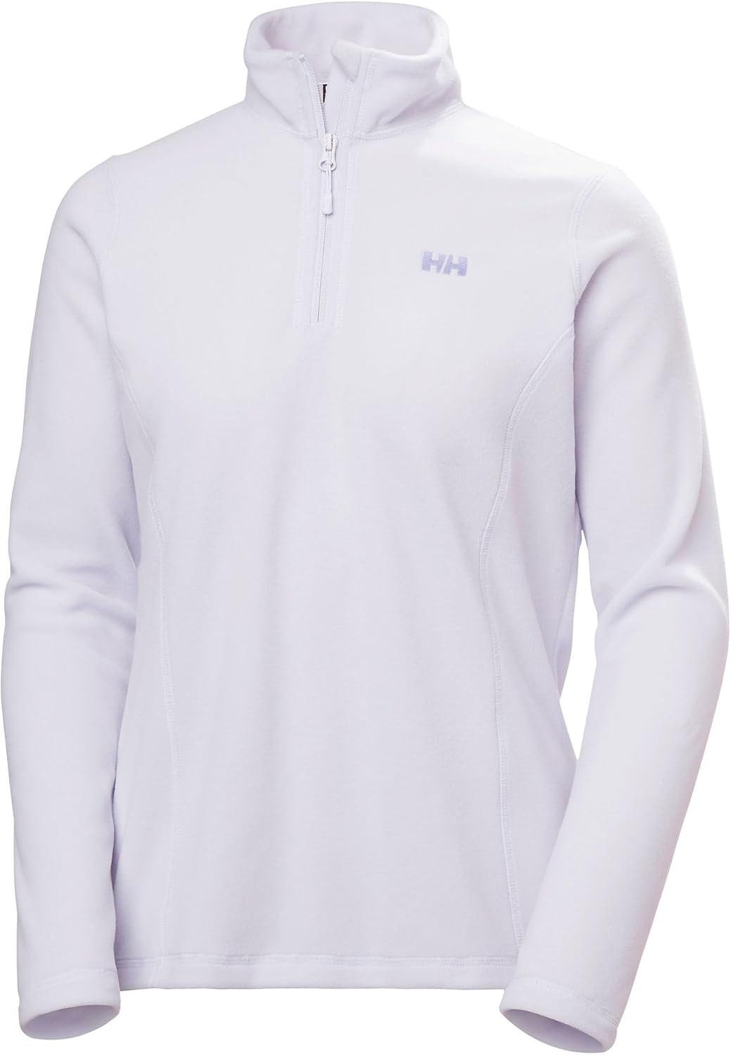 imageHellyHansen Womens Versalite 12 Zip Fleece Lightweight Breathable Soft Fabric For Outdoor Activities amp Layering687 Even Light Purple