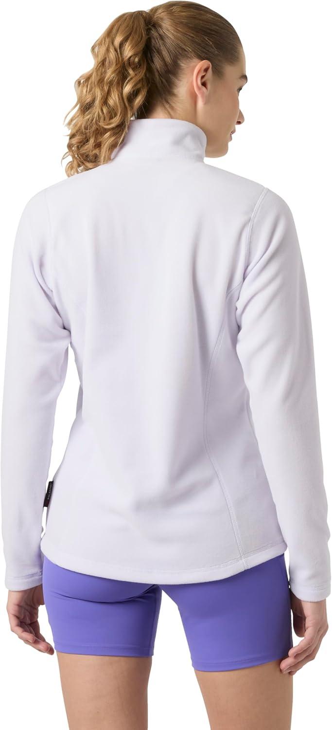imageHellyHansen Womens Versalite 12 Zip Fleece Lightweight Breathable Soft Fabric For Outdoor Activities amp Layering687 Even Light Purple