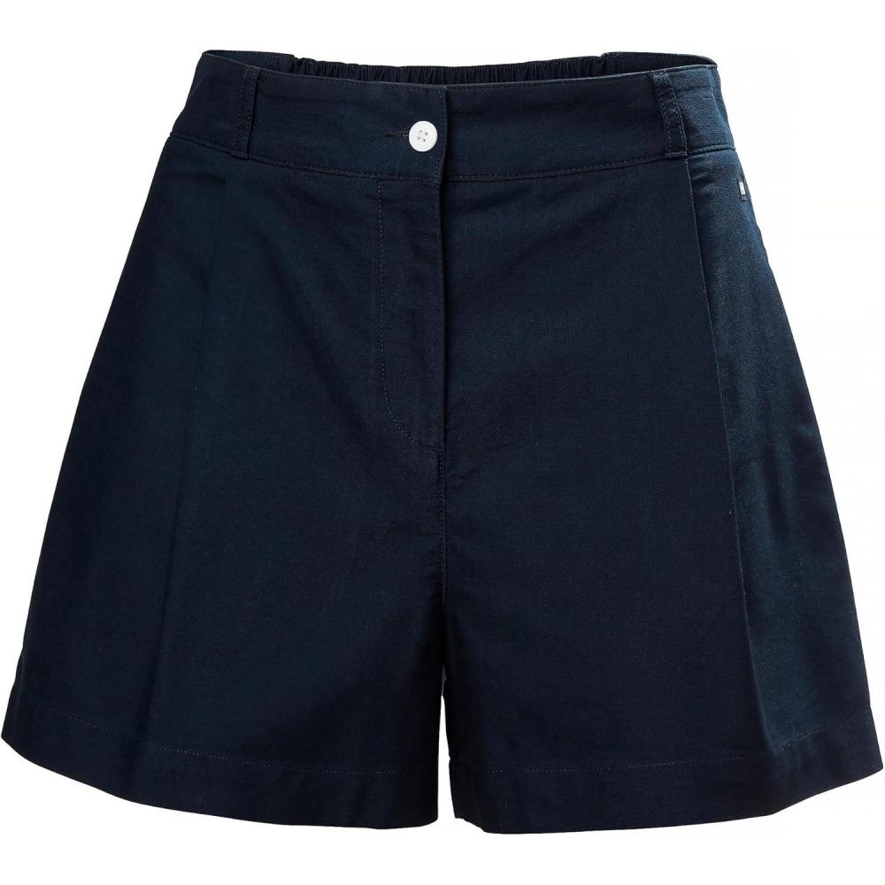 imageHellyHansen Sorrento Shorts Womens Lightweight Breathable Summer Bottoms with Relaxed Fit597 Navy