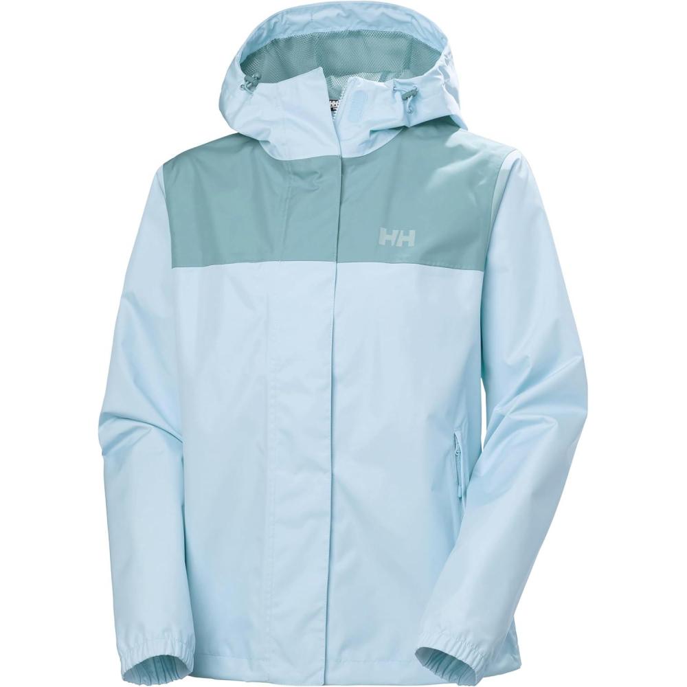 imageHellyHansen W Vancouver Rain Jacket Waterproof Breathable Womens Jacket Lightweight Outdoor Rain Jacket513 Pinnacle Blue