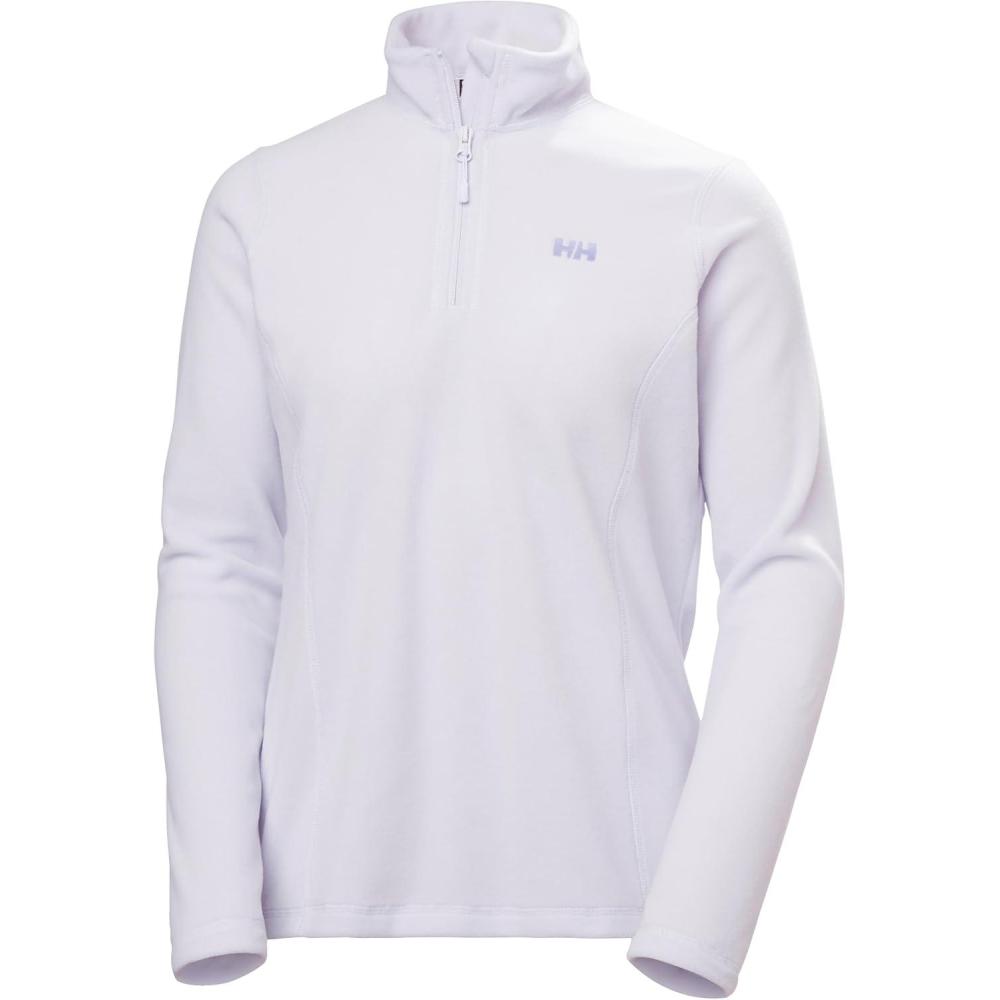 imageHellyHansen Womens Versalite 12 Zip Fleece Lightweight Breathable Soft Fabric For Outdoor Activities amp Layering687 Even Light Purple
