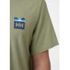 Helly-Hansen Mens Nord Graphic HH T-Shirt(421 Lav Green Melange)